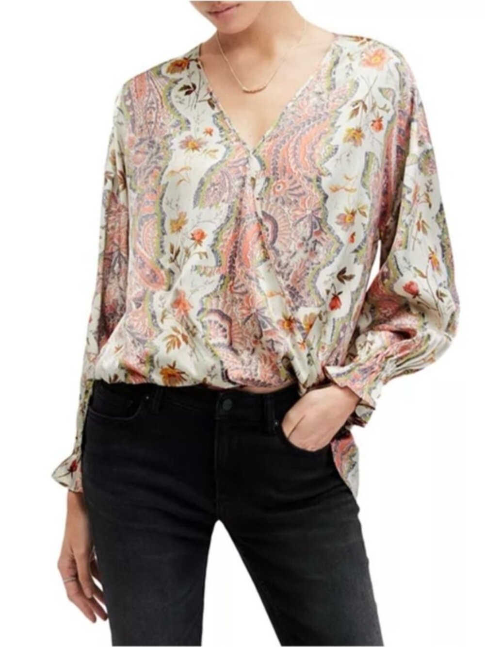 All Saints Penny Cascade High-Low Top US 2